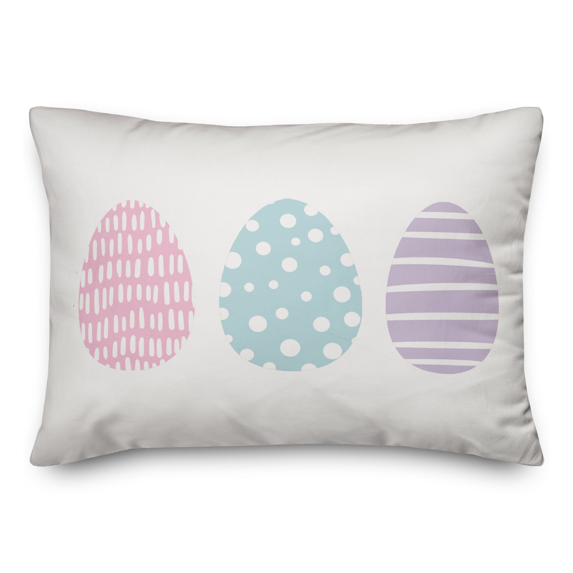 Tri Eggs 3 14" x 20" Indoor / Outdoor Pillow